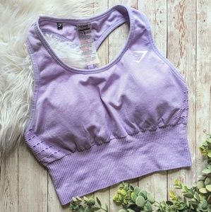 GYMSHARK Seamless Cropped Vest